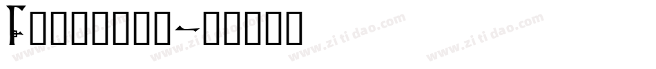 Farnoein字体转换