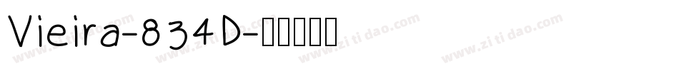 Vieira-834D字体转换