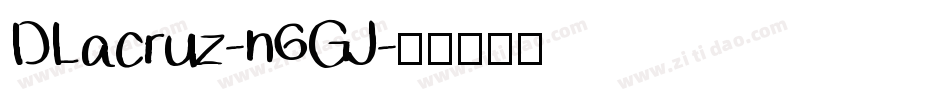 DLacruz-n6GJ字体转换