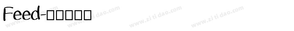 Feed字体转换