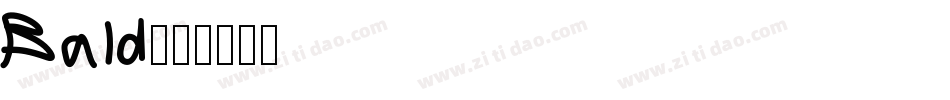Bald字体转换