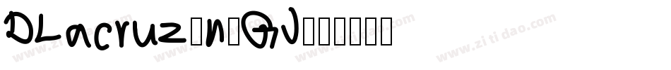 DLacruz-n6GJ字体转换