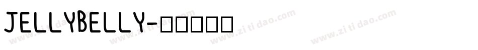JELLYBELLY字体转换
