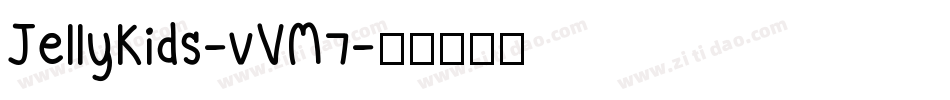 JellyKids-vVM7字体转换