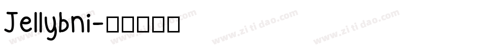 Jellybni字体转换