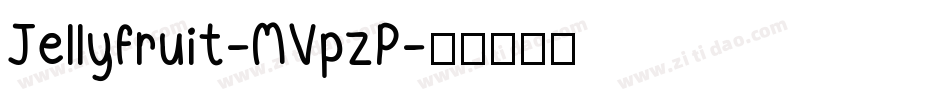 Jellyfruit-MVpzP字体转换