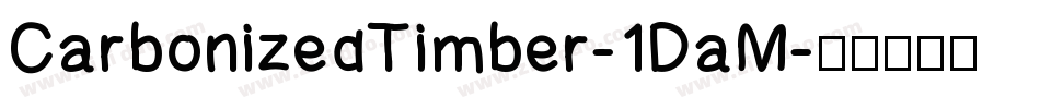 CarbonizedTimber-1DaM字体转换