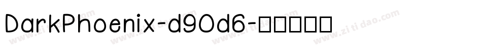 DarkPhoenix-d9Od6字体转换