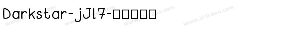 Darkstar-jJl7字体转换