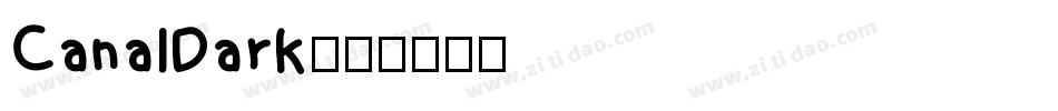 CanalDark字体转换