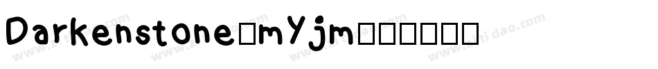 Darkenstone-mYjm字体转换