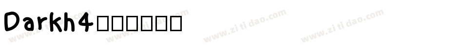 Darkh4字体转换