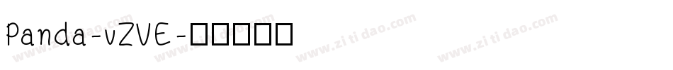 Panda-vZVE字体转换