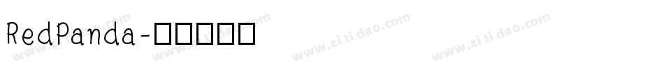 RedPanda字体转换