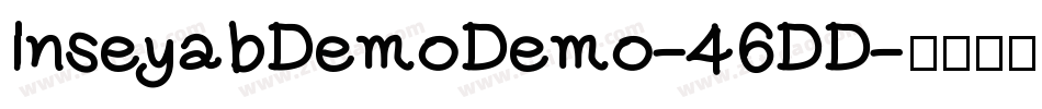 InseyabDemoDemo-46DD字体转换