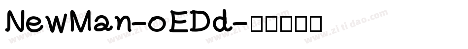 NewMan-oEDd字体转换