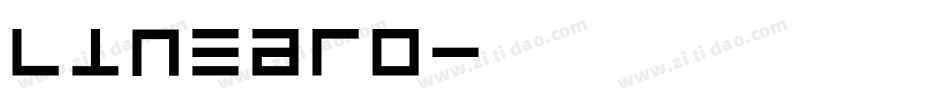 Linearo字体转换