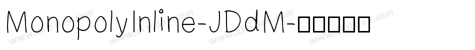MonopolyInline-JDdM字体转换