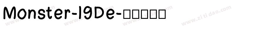 Monster-l9De字体转换