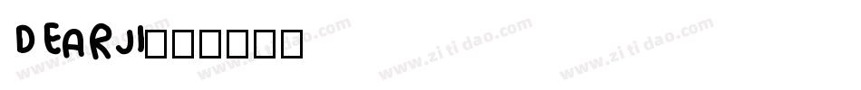 DEARJI字体转换