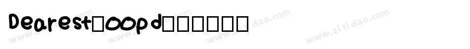 Dearest-oopd字体转换