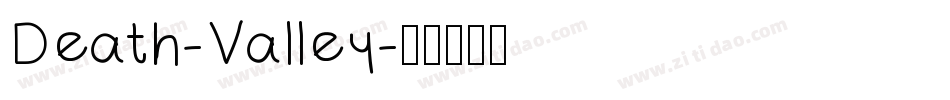 Death-Valley字体转换