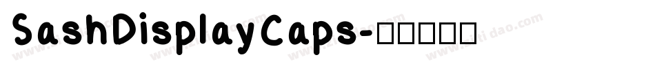 SashDisplayCaps字体转换