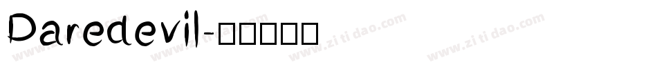 Daredevil字体转换