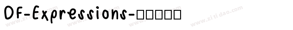 DF-Expressions字体转换