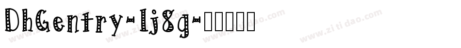 DhGentry-1j8g字体转换