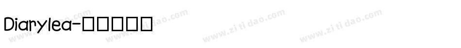 Diarylea字体转换