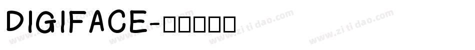 DIGIFACE字体转换