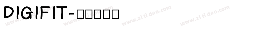 DIGIFIT字体转换
