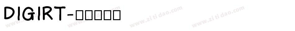 DIGIRT字体转换