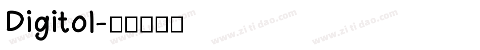 Digitol字体转换