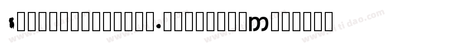 Cornucopia-of-Dingbats-Three字体转换