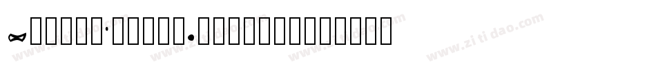 Vidas-Secas-Dingbats字体转换