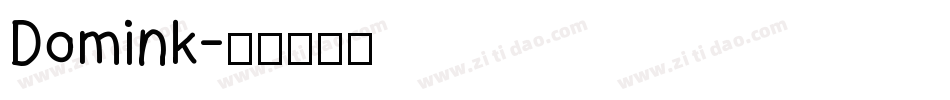Domink字体转换