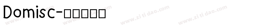 Domisc字体转换