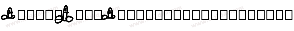 BellaKDontBlinkRegular-rm5x字体转换