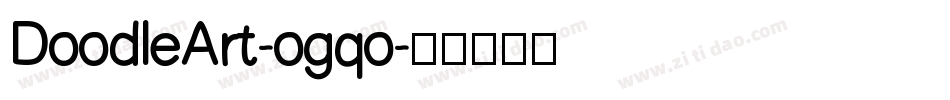 DoodleArt-ogqo字体转换