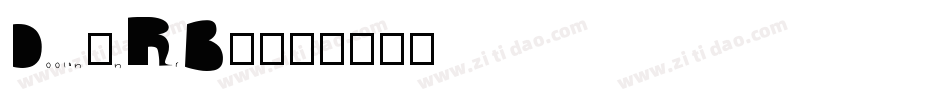 Doolan-nRrB4字体转换