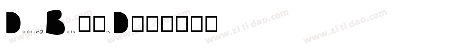 DoolingBold-6nD字体转换