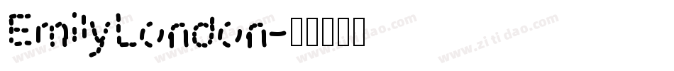 EmilyLondon字体转换