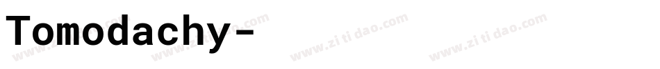 Tomodachy字体转换