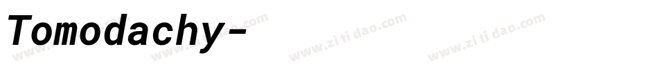 Tomodachy字体转换