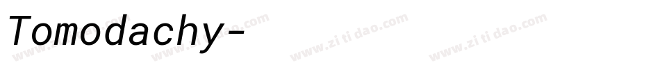 Tomodachy字体转换
