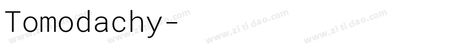Tomodachy字体转换