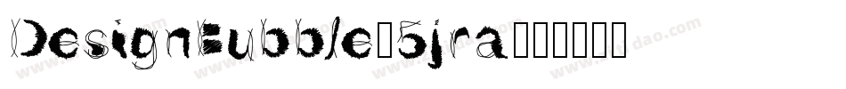 DesignBubble-5jra字体转换