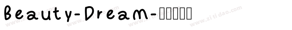 Beauty-Dream字体转换